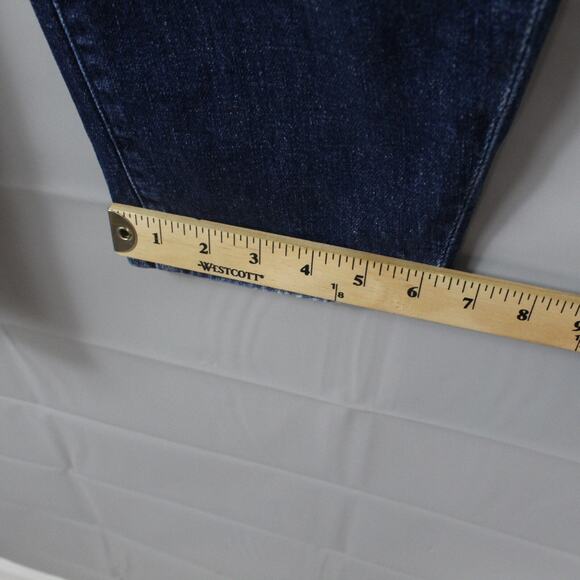 Mother Jeans Womens 25 The Curbside Flood Yee Haw Barrel Baggy Loose Medium Wash - Picture 14 of 16